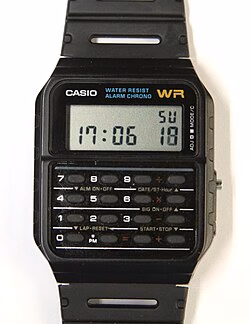 Casio CA53W-1 worn in Back to the Future Part II